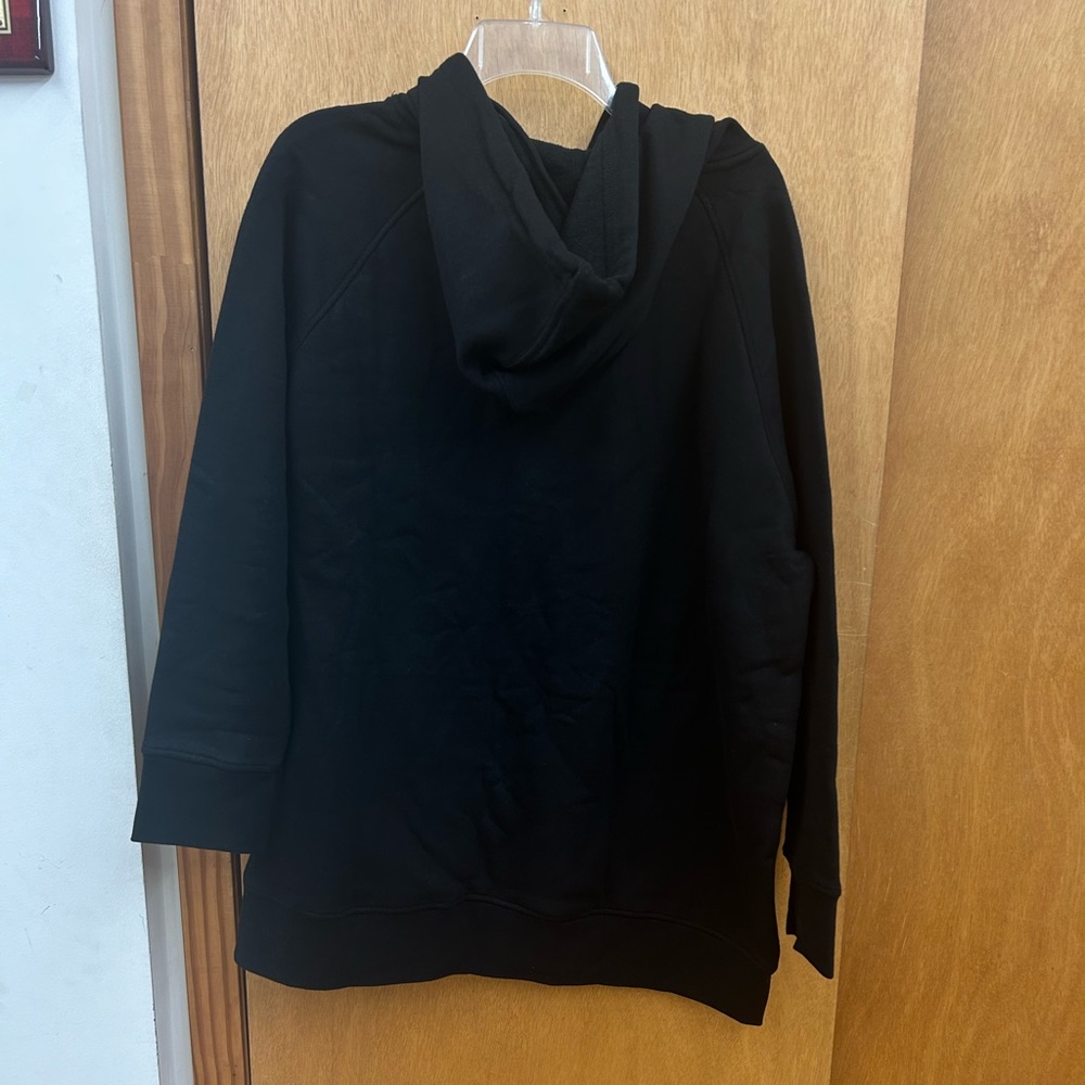 New Mono B Oversized Hoodie Pullover in Black Sz 2X - Picture 4 of 11